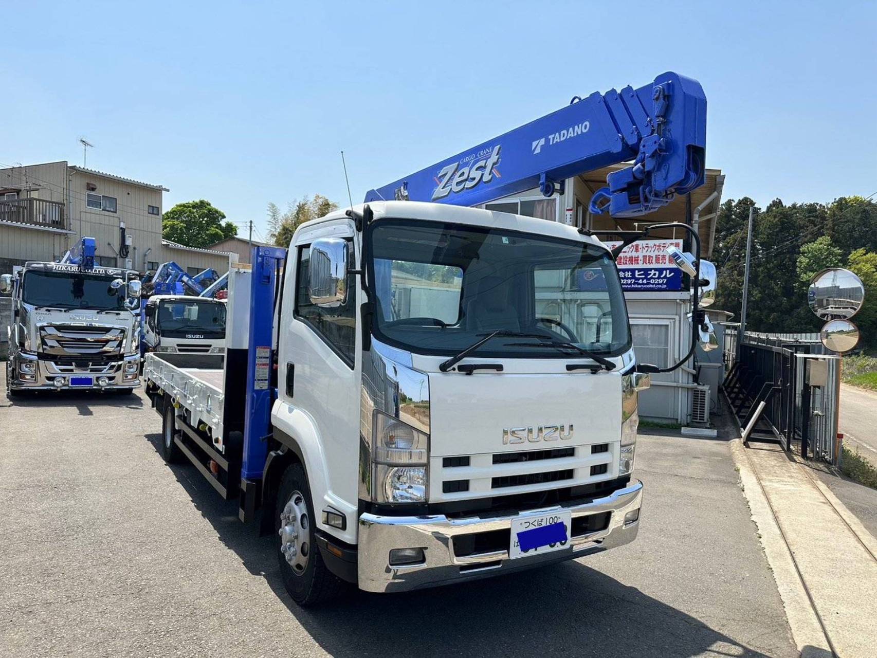 いすゞ フォワードセルフクレーン４段