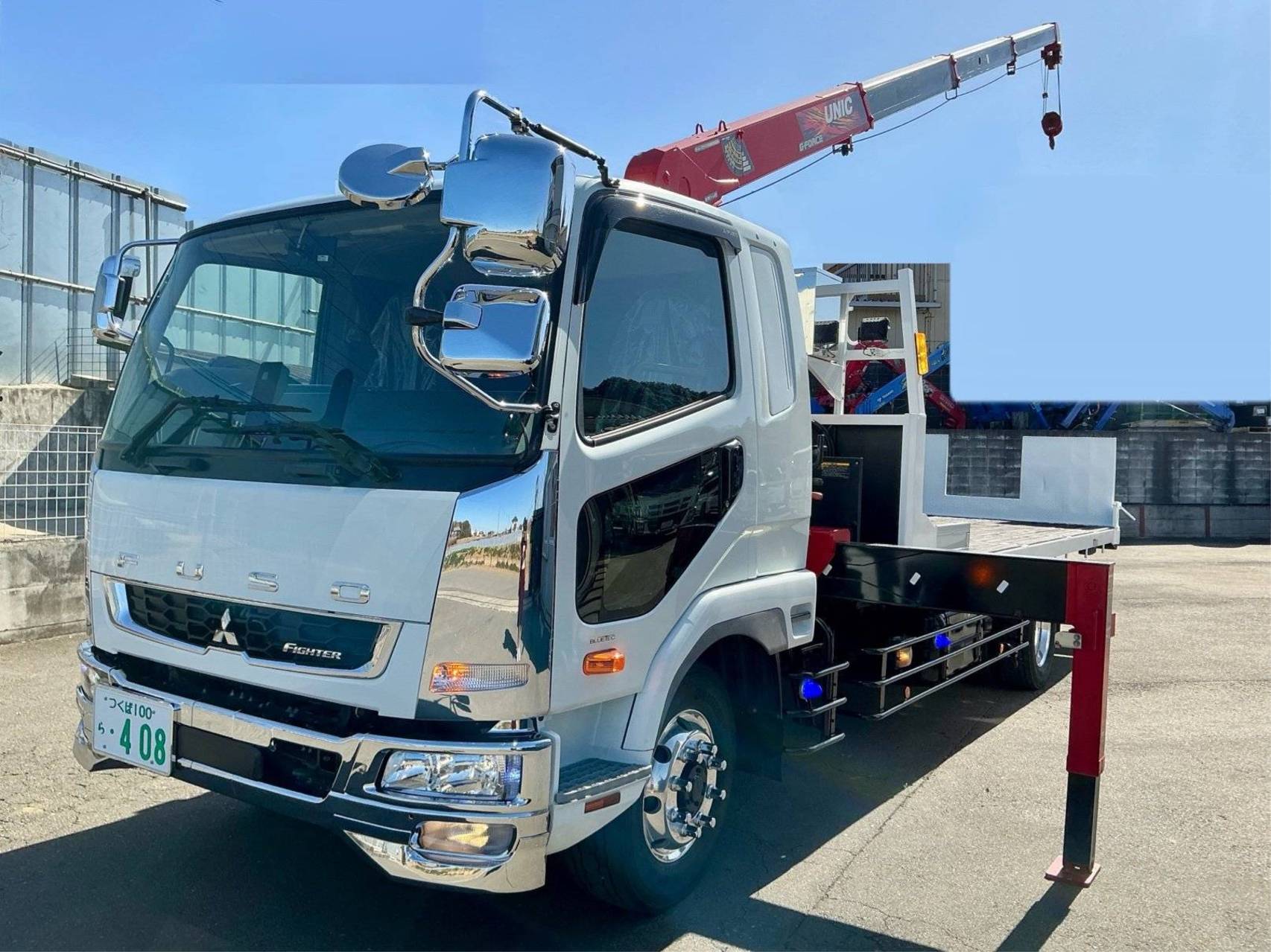 三菱ふそう ファイターセルフクレーン4段